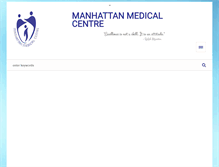 Tablet Screenshot of manhattanmedicalcentre.com